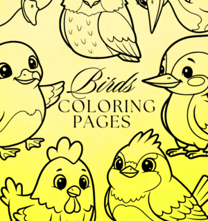 Coloring Pages Bundle For Kids