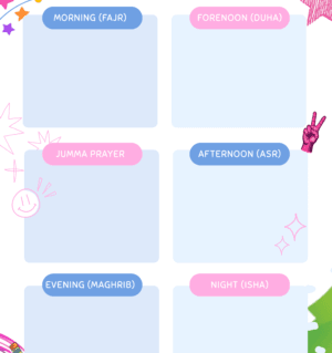 Friday Planner