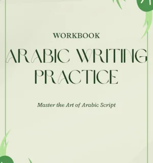 Arabic Writing Practice Workbook