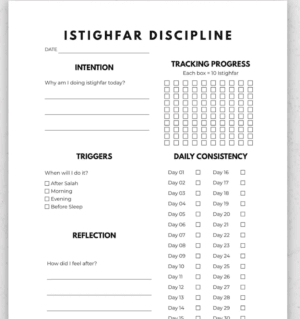 Daily Istighfar Tracker