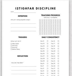 Daily Istighfar Tracker