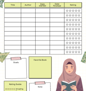 Islamic Book Reading Log