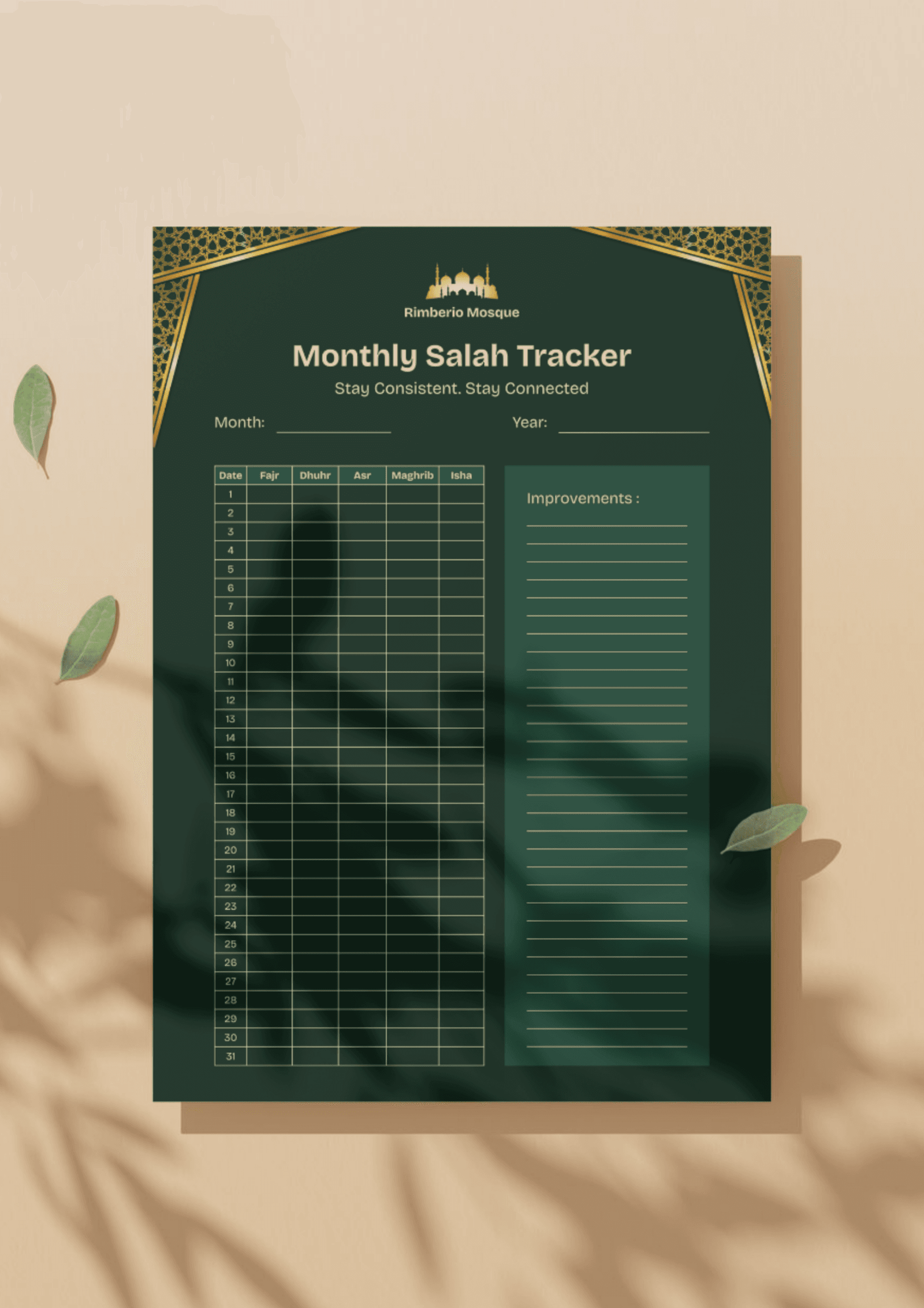 Salah Tracker