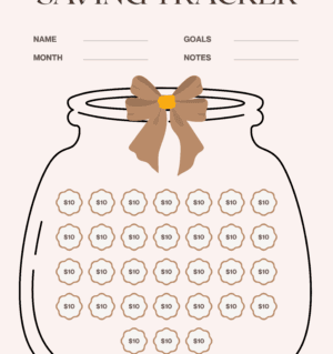 Saving Tracker