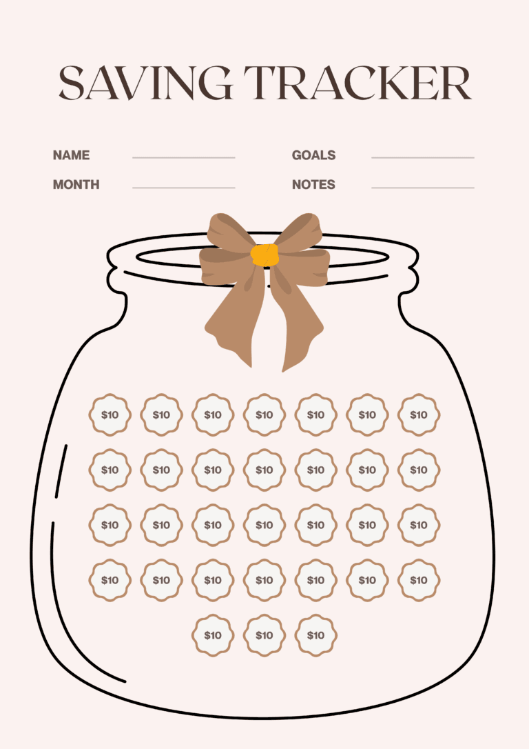 Saving Tracker